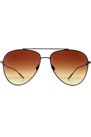 Ted Baker TB1625 Sutton 901 gunmetal braun Sonnenbrille mit Farbverlauf