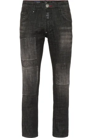 Philipp Plein Denim Skinny Trousers