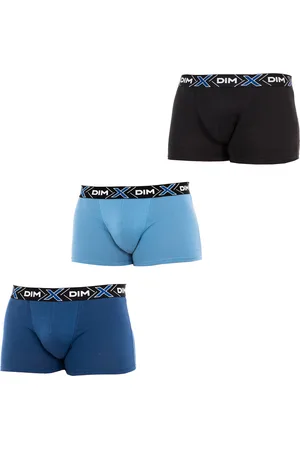 Dim 3er-Pack Boxershorts Thermoregulation Active D041B für Herren, modernes und elastisches Design