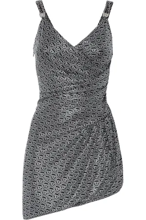 Philipp Plein Abendkleid Monogram