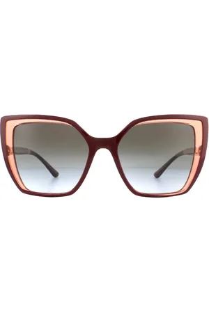 Dolce & Gabbana Sonnenbrille DG6138 32468G auf Transparent Grau Dunkelgrau Gradient
