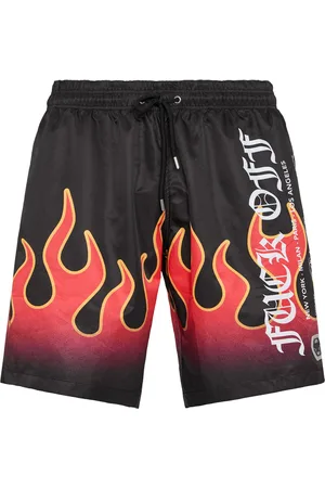 Philipp Plein Badehose Flame