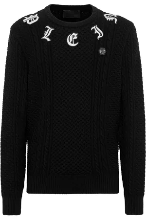 Philipp Plein Rundhalspullover Monogram