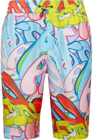 Philipp Plein Shorts Bombing Graffiti