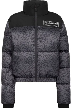 Philipp Plein Daunenjacke Leopard