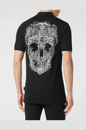 Philipp Plein Poloshirt Skull