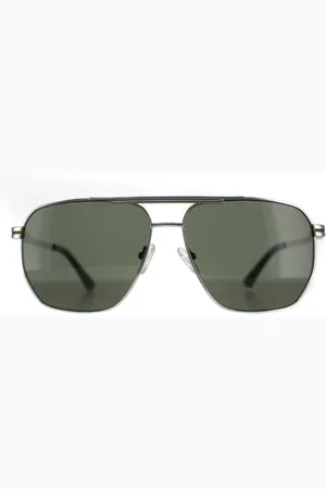 Guess Aviator Herren glänzend leicht Nickeltin grün GF0230