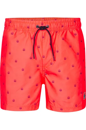 Petrol Industries Badehose mit Allover-Muster Nautify Herren - Rosa