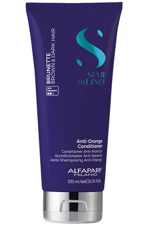 Alfaparf Semi Di Lino Brunette Brown & Dark Conditioner 200 ml