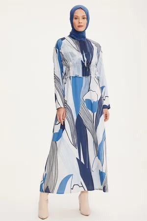 Armine Kleid mit -Muster und verstellbarer Taille