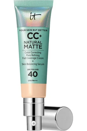 IT COSMETICS Cc+ Natural Matte Base De Maquillaje En Crema Spf40 #fair 32 ml