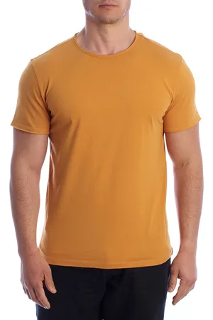 IN MY HOOD Herren Basic Baumwolle Kurzarm T-Shirt HS24MTS03