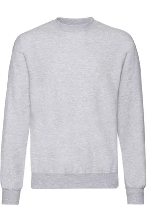 Fruit Of The Loom Sweatshirt Überschnittene Schulter für Herren ( meliert)