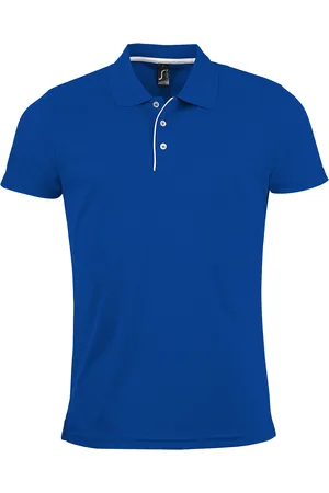 Sols Mens Performer Kurzarm-Pique-Poloshirt (Königsblau)