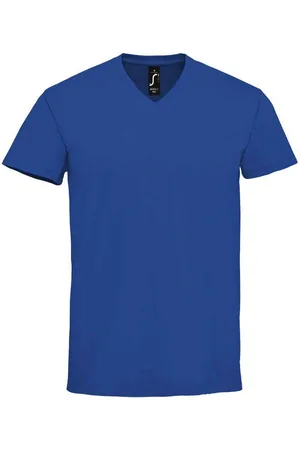 Sols "Imperial" T-Shirt V-Ausschnitt für Herren (Königsblau)