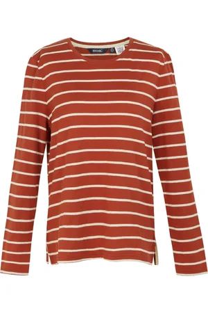 Regatta "Federica II" T-Shirt für Damen Langärmlig (Helles Vanillegelb)