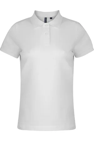 Asquith Unifarbenes Poloshirt - Damen