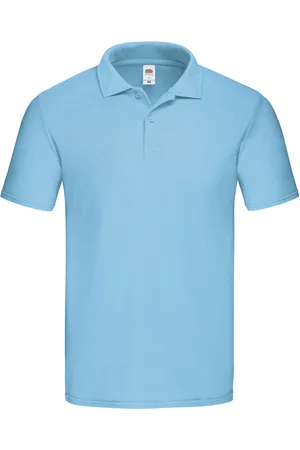 Fruit Of The Loom Herren Original Polo Shirt (Himmelblau)