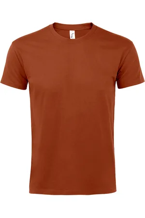 Sols Mens Imperial Heavyweight Short Sleeve T-Shirt (Terracotta)