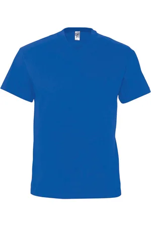 Sols Herren Victory T-Shirt, V-Ausschnitt, Kurzarm (Königsblau)