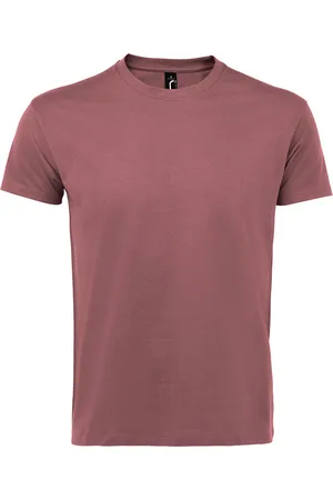 Sols Mens Imperial Heavyweight Short Sleeve T-Shirt (Ancient Pink)