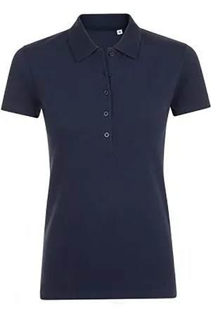 Sols Damen/Damen Phoenix Kurzarm-Pique-Poloshirt (French Navy)