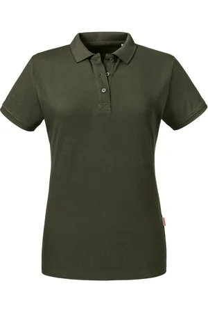 Russell Athletic Russell Womens/Ladies Pure Organic Polo (Dunkel- )