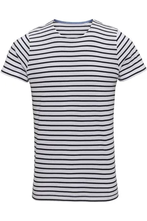 Asquith Herren Mariniere Coastal Kurzarm T-Shirt ( /Marine)