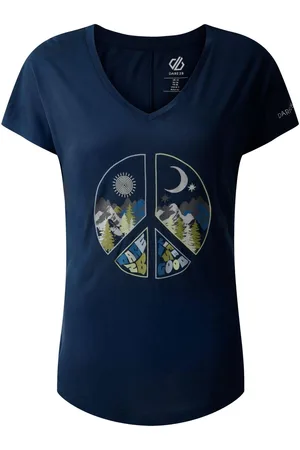 Dare 2B "Serene" T-Shirt für Damen (Dunkel-Jeansblau)