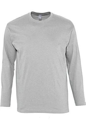 Sols Herren Monarch Langarm T-Shirt ( meliert)