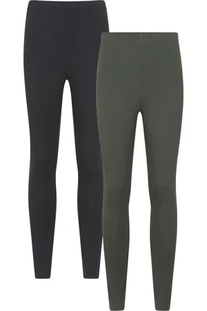 Mountain Warehouse Leggings 2er-Pack für Damen ( /Grün)