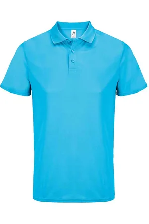 Sols "Pitcher" Poloshirt für Herren/Damen Unisex (Aquablau)