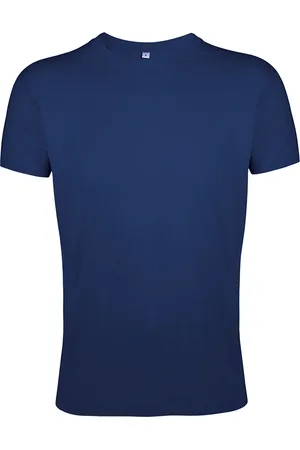 Sols Herren Regent Slim Fit T-Shirt mit kurzen Ärmeln (French Navy)