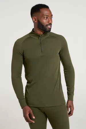 Mountain Warehouse "Talus" Thermo-Top Reißverschluss für Herren Langärmlig