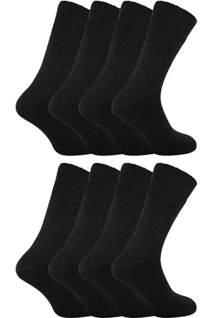 Sock Snob 8 Pack Herren Thermo-Schlafsocken | Weiche & bequeme warme Bettsocken für Männer