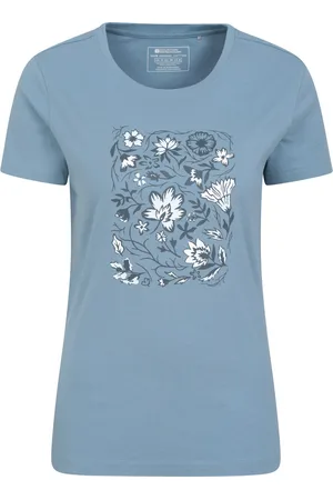 Mountain Warehouse Damen/Damen Bio-T-Shirt mit Paisley-Blumenmuster