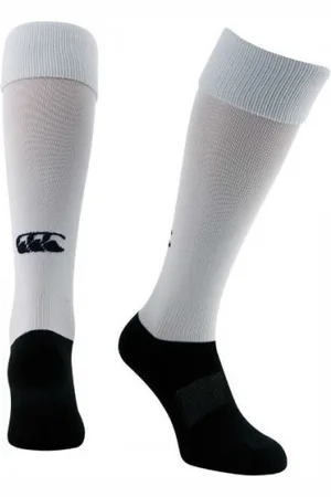 Canterbury Chaussettes de rugby - Homme (Blanc)