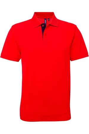 Asquith Herren Classic Fit Kontrast-Poloshirt ( /Navy)
