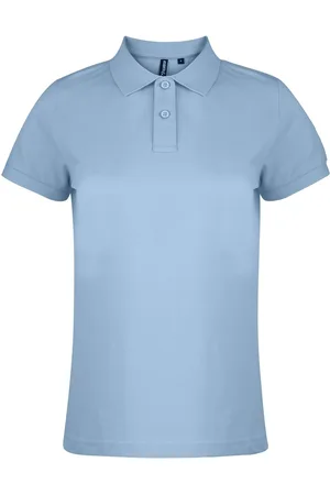 Asquith Unifarbenes Poloshirt - Damen