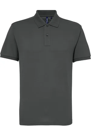 Asquith Herren Kurzarm Performance Blend Polo Shirt