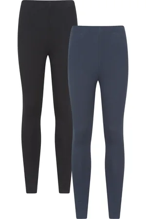 Mountain Warehouse Leggings 2er-Pack für Damen (Marineblau/Schwarz)