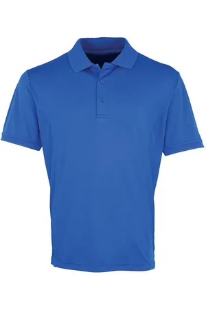 Premier "Coolchecker" Poloshirt für Herren (Königsblau)