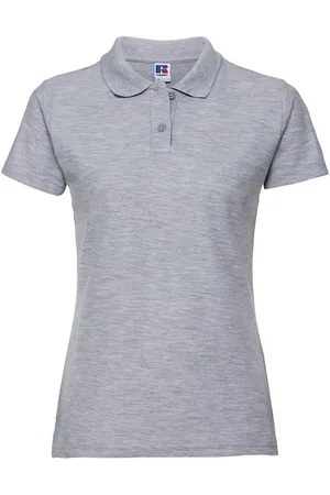Russell Athletic Russell - Poloshirt für Damen (Hellgrau)