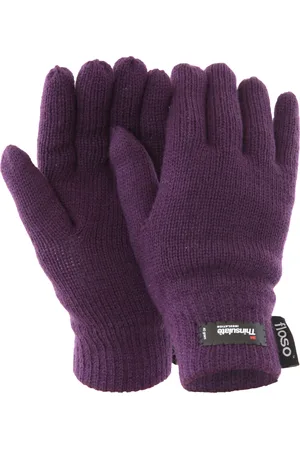Floso Gants thermiques Thinsulate (3M 40g) - Femme (Pourpre)
