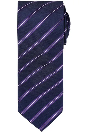 Premier Krawatte für Herren (Marineblau/Violett)