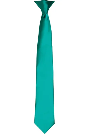 Premier Colours Herren Satin Clip Krawatte