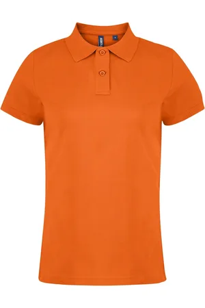 Asquith Unifarbenes Poloshirt - Damen