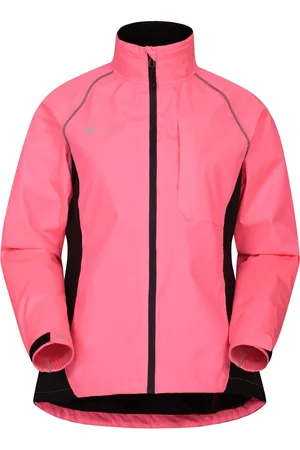 Mountain Warehouse Damen/Damen Adrenaline Iso-Viz wasserdichte Jacke (Hellrosa)
