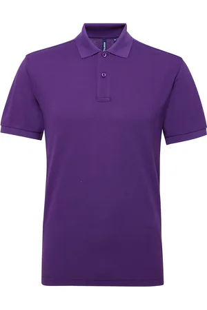 Asquith Herren Kurzarm Performance Blend Polo Shirt