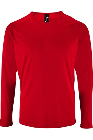 Sols Herren Sportliches Langarm-Leistungs-T-Shirt